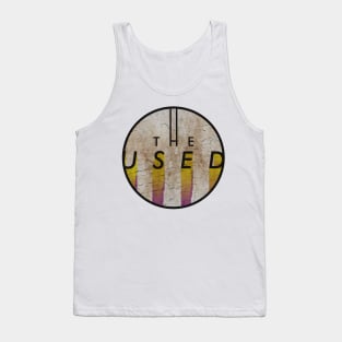 THE USED - VINTAGE YELLOW CIRCLE Tank Top